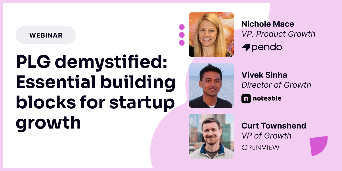 Plg Building Register | PLG demystified: Essential building blocks for startup growth
